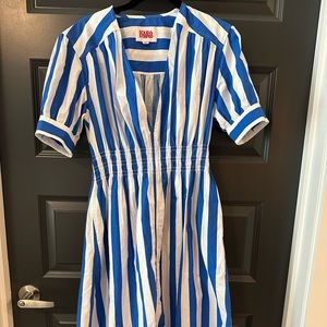 Solid & Striped Brand Dress. Gorgeous deep V-Neck light weight dress. Size S.